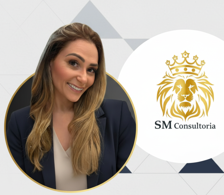 Beatriz, da equipe de atendimento da SM Consultoria